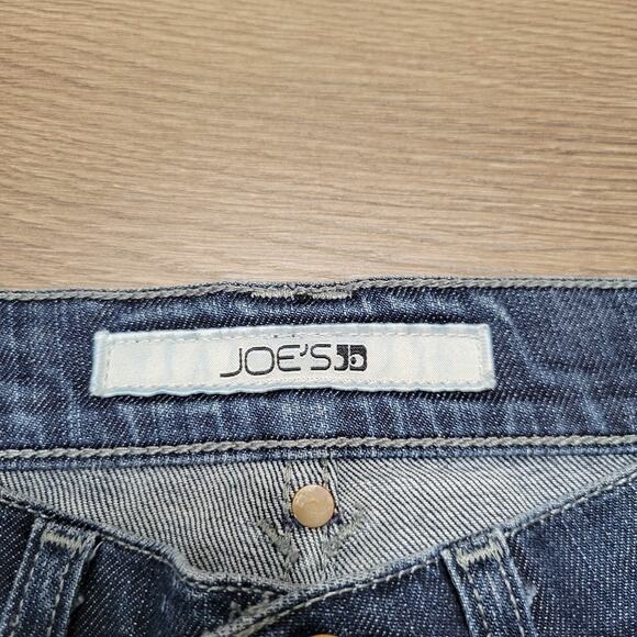 Joes Jeans Womens 24 Blue Crop Classiccore Low Rise Mom Casual Denim Stretch - Picture 4 of 10